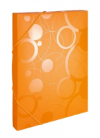 Krabice s gumou A4 - Neo Colori oranžová - 2-945