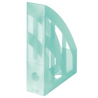 Stojan na spisy A4 - transparentní - mint - 11413283