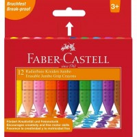 Voskovky Faber-Castell - Grip Jumbo - 12 ks - 122540