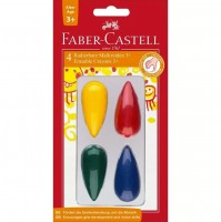 Plastové pastelky Faber-Castell - 4 ks - 120405