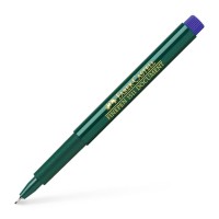 Inkoustový popisovač Faber-Castell - Fine Pen 1511 - modrá - 151151