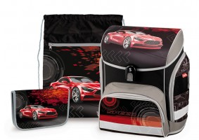 Školní set 3dílný - Stil - Red Car - 1524250