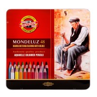 Souprava pastelek akvarelových Koh-i-noor - Mondeluz - 48 ks - 3726
