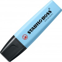 Zvýrazňovač STABILO BOSS ORIGINAL Pastel - 1 ks - svěží modrá 70/112