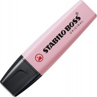 Zvýrazňovač - STABILO BOSS ORIGINAL Pastel - 1 ks - pastelová růžová
