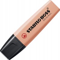 Zvýrazňovač STABILO BOSS ORIGINAL Pastel - 1 ks - oranžová 70/125