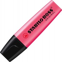 Zvýrazňovač - STABILO BOSS ORIGINAL - 1 ks - růžová 70/56