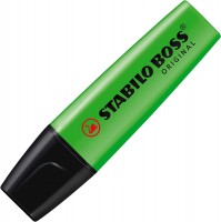 Zvýrazňovač - STABILO BOSS ORIGINAL - 1 ks - zelená 70/33