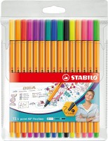 Jemný liner STABILO point 88 - 15 ks sada 8815-1