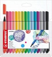 Sada popisovačů STABILO pointMax - 15 ks - 488/15-02