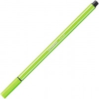 Prémiový vláknový fix - STABILO Pen 68 - 1 ks - světle zelená