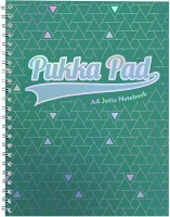 Spirálový blok Pukka Pad A4 - Glee Jotta - Green - 100 l - 3008