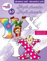 Zábavné učení - stíratelný sešit - Napiš písmenko - 5274