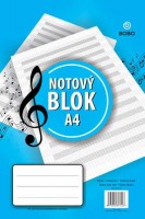 Notový blok A4 - 25 listů