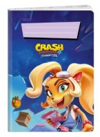 Školní sešit 644 - Coco Bandicoot - A6, linkovaný, 40 listů - 1599-0326