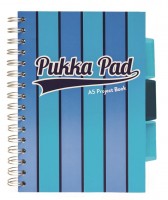 Projektový blok A5 - Pukka Stripe - modrá - 85402