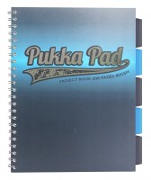 Projektový blok A4 - Pukka Elektra - modrá - 8241/M