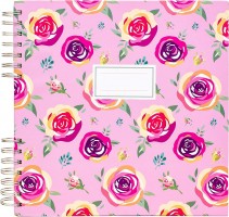 Fotoalbum/památník - 20 listů - růžová - 8646-BLO