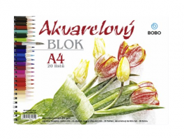 Akvarelový blok A4 - 20 listů - 20840