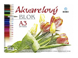Akvarelový blok A3 - 20 listů - 22097