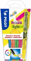 Zvýrazňovače Pilot Frixion Light - set 6 barev - 4136-S6