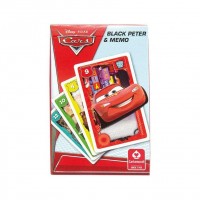 Dětské hrací karty 2v1 - Černý Petr + Karetní pexeso - Disney - Cars - 2679