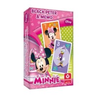 Hrací karty 2v1 - Černý Petr + pexeso - Minnie - 2457
