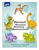 Omalovánky A4 - Dinosauři 2 - 5301065
