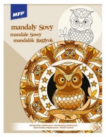 Antistresové omalovánky - Mandaly - Sovy - 5301071