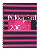 Pukka Pad spirálový  blok - Navy Pink Jotta A4 - 100 listů - 6674-NVY