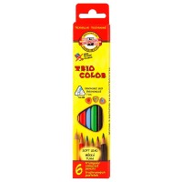 Trojhranné pastelky Triocolor - 6 ks - 3131