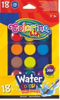Vodové barvy Colorino - velké - 18 barev - R54737