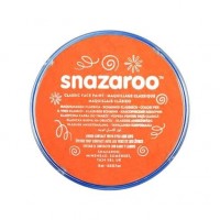 Barva na obličej Snazaroo - oranžová - 18 ml - 553