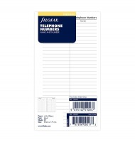 Náplň Filofax - osobní - Adresář: jméno, telefon - 130207