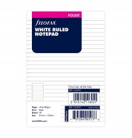 Náplň do diáře Filofax - kapesní - linkovaný poznámkový blok - 212210