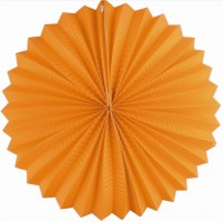 Lampion kulatý - oranžový - 9012