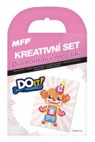 Kreativní set - Diamantová mozaika - Klaun - 1042144