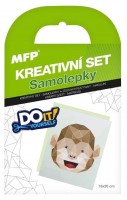 Kreativní set - samolepky - Opice - 1042136