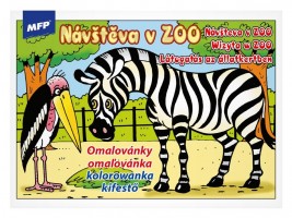 Omalovánky A5 - Návštěva v ZOO - 5300211
