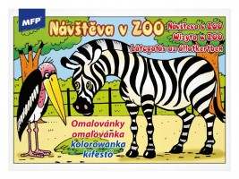 Omalovánky A5 - Návštěva v ZOO - 5300211