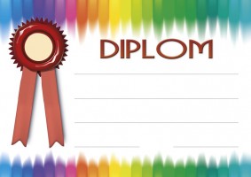 Diplom A5 - Barvy - BD058