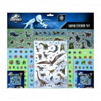Velká sada nálepek Jurassic World - 500 ks - JURP0034