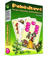 Pohádkové hrací karty - jednohlavé