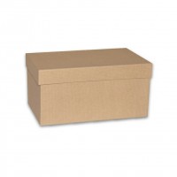 Dárková krabička B1 - Natur - 10x7x3 cm - 2040712