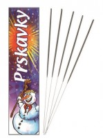 Vánoční prskavky 16 cm - 10 ks - 302123