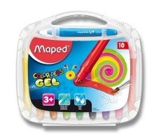 Gelové pastelky MAPED Color'Peps Gel - 10 ks - 0085/9836310