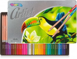 Pastelky Colorino Artist - kovový box - 36 ks - 83270