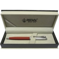 Kuličkové pero Regal CRONOS - červená - 122301B