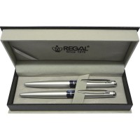 Psací souprava Regal - Mercurius - stříbrná - 19108RB