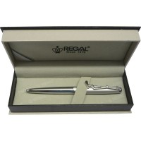 Kuličkové pero Regal - Golf - stříbrná - 221107B